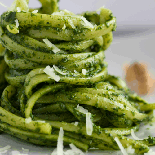 pasta med pesto