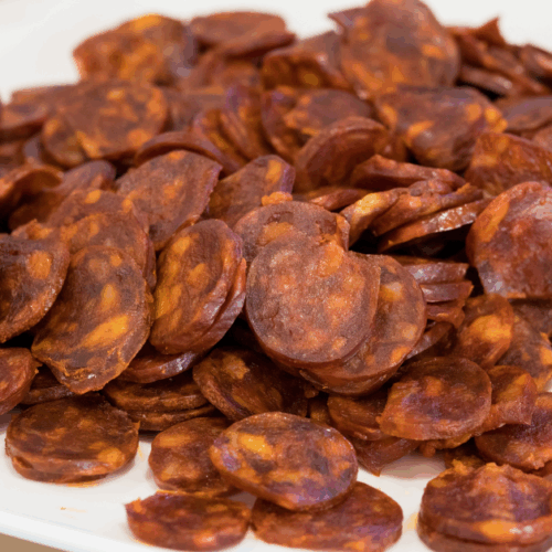 lækker chorizo pølse