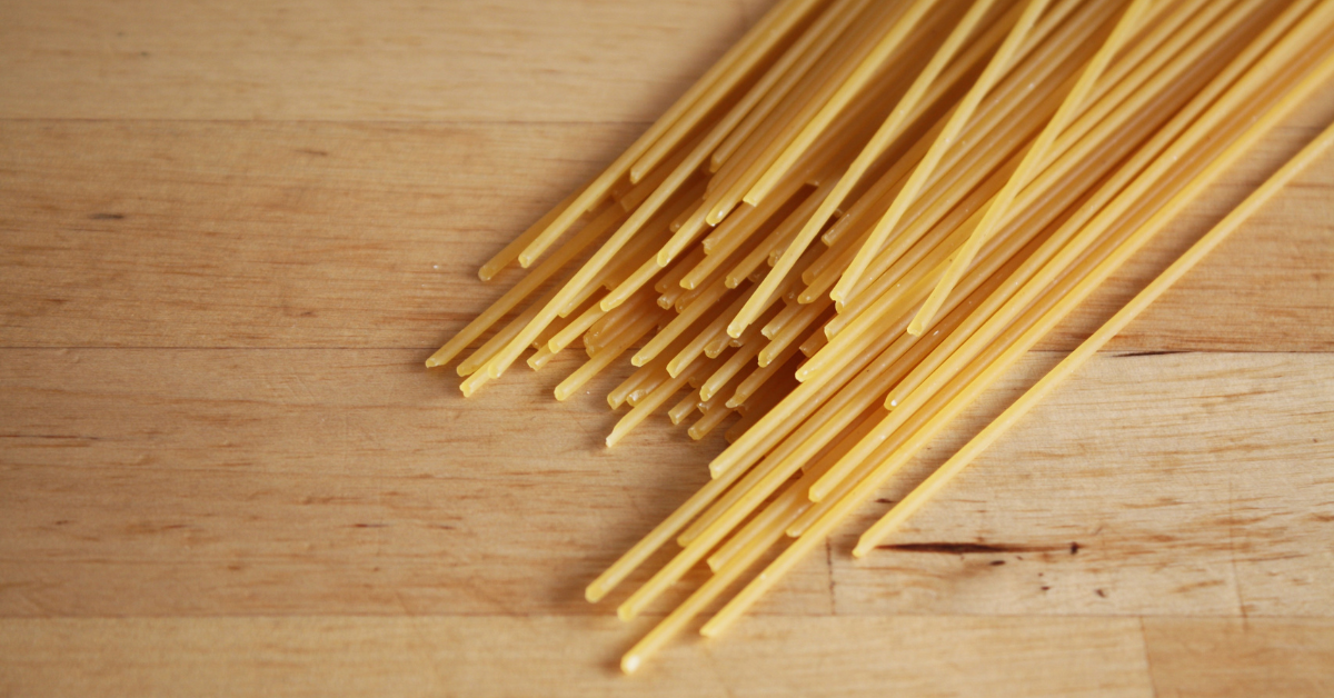 Hvor meget pasta pr. person?